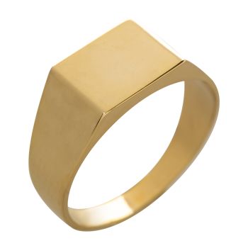Αντρικό δαχτυλίδι σε χρυσό Κ14
